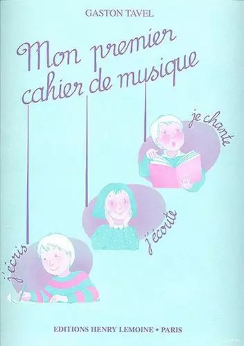 Mon premier cahier musique - cahier, de