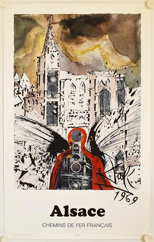 Affiche sncf chemin fer - affiche,