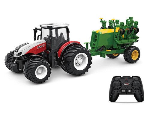 Tracteur rouge grosses - rc,