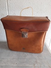 Sacoche sifact marron cuir  Vélo Vintage Mobylette Solex
