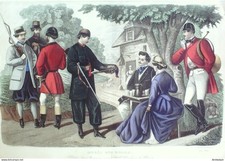 Gravure Mode Musee 1864- 8