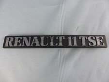 RENAULT 11 TSE  emblème logo