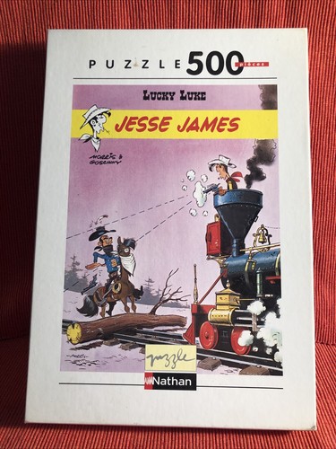 Puzzle lucky luke jesse - puzzle, james