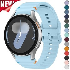 Bracelet en Silicone de Qualité pour Samsung Galaxy Watch 7 6 5 4 40mm 44mm 5Pro