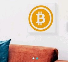 Cadre - Tableau - Bitcoin - 20x20 - Tbe