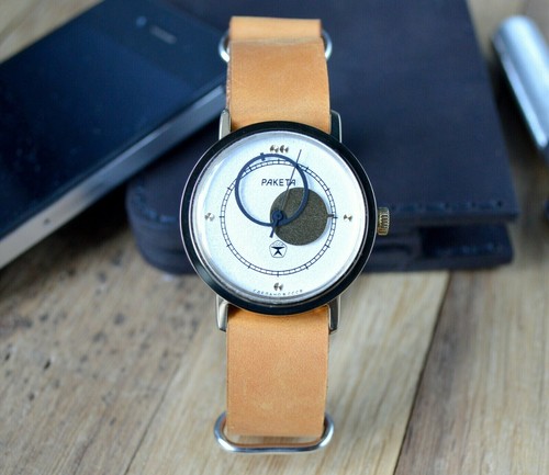 Homme vintage montre raketa - homme,