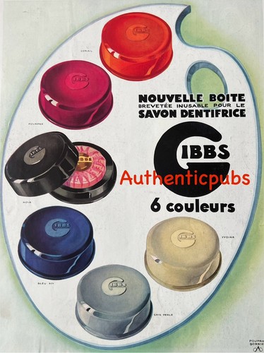 Publicite gibbs savon - publicite,