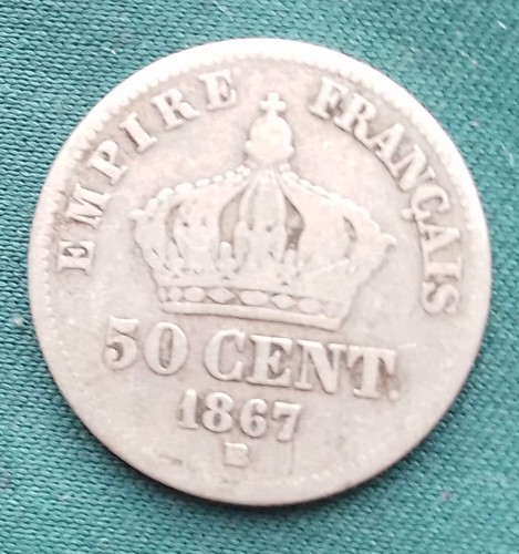 Rare piece centimes 1867 bb - piece,