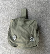 POCHETTE PORTE CARTOUCHE MASQUE GAZ ALLEMAND ALLEMANDE LANDSER WWII WW2