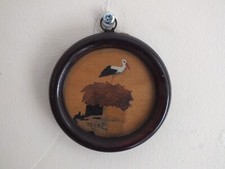 Petit médaillon marqueterie