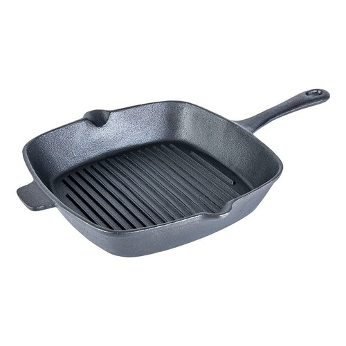Poêle griller fonte - poêle,