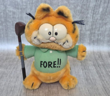 Garfield Vintage 1978-1981 Peluche Dakin Golf Fore!! Putter Club Collector Rétro