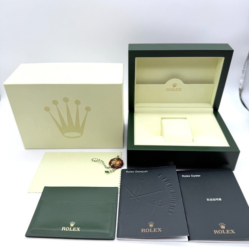 Rolex watch box datejust - rolex,