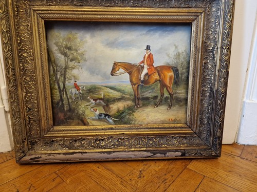 Tableau ancien huile sur - tableau,