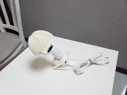 Lampe champignon pince - champignon,