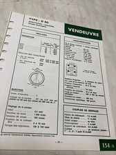 Fiche technique moteur diesel