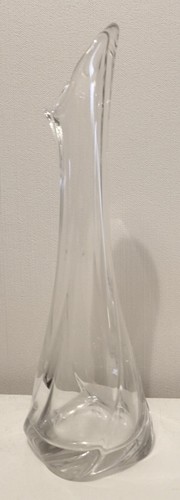 Vase cristal estampillé de - vase,