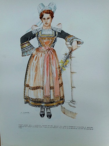 Bretagne costume breton - bretagne,
