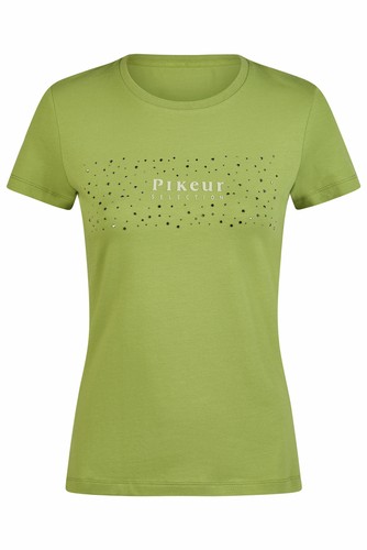 Pikeur cotton shirt leaf green - shirt,