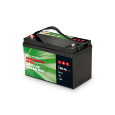 Agm entretient la décharge lente 12V de batterie 120 Ah Greenpower de longue dur