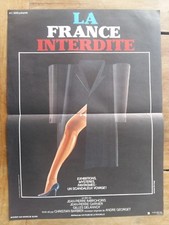 Affiche  LA FRANCE INTERDITE