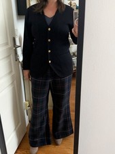 Cardigan Noir Et Blanc New