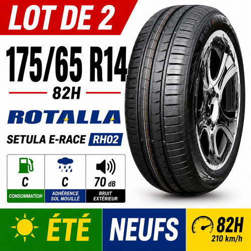 Pneus 175 r14 82h rotalla - 2,