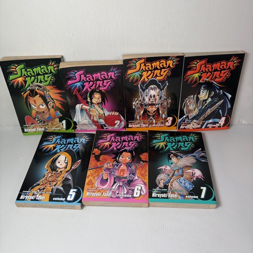 Shaman king manga volumes - shaman, 1-7