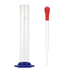  2 Pcs Cylindre Gradué En