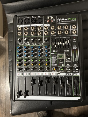 Mackie profx8v2 channel - mackie,