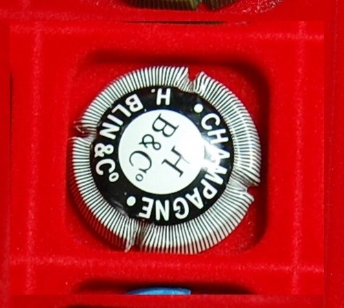 Plaque muselet de - de,