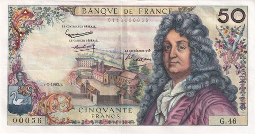 France francs racine - 50,