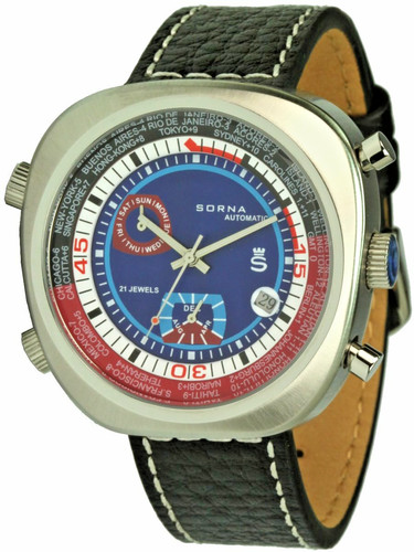 Sorna bullhead bleu montre - sorna,