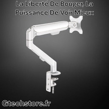 Support Fixation de bureau 360° Pour Écran ordinateur Tv 17-34'' LCD LED PC M5