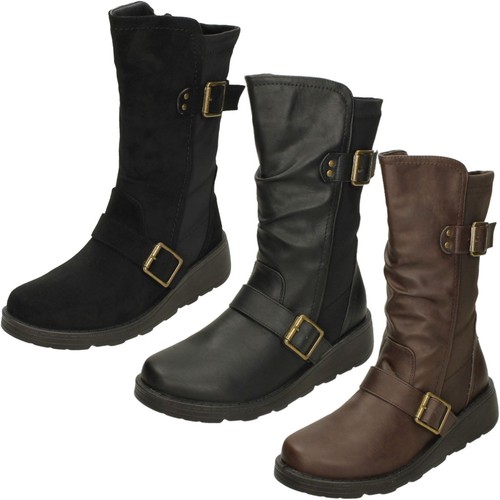 Bottes mollet large fit - mi-mollet,