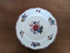 2 Assiettes plates faience