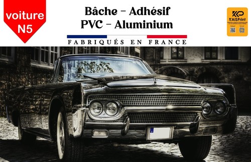 Banderole vintage bâche - banderole,
