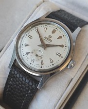 Montre Roamer vintage à remontage manuel en acier sous secondes incabloc fabr...