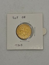 Pièce en 20F Or 1907 Marianne