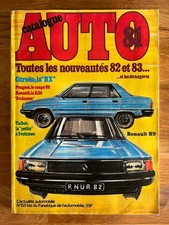 FANATIQUE DE L’AUTOMOBILE #155 bis - Salon Catalogue 1981 - RENAULT 9 PEUGEOT V6
