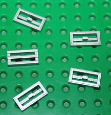 5 x Lego Metallic Silver