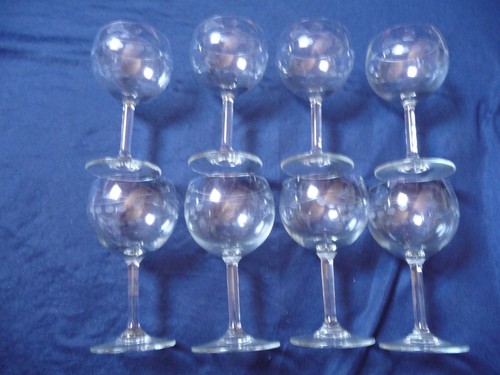 Verres vin ancien verre - 8,