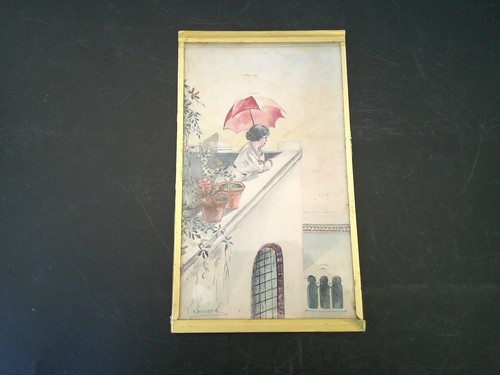 Dessin gravure japonisant sous - japonisant,
