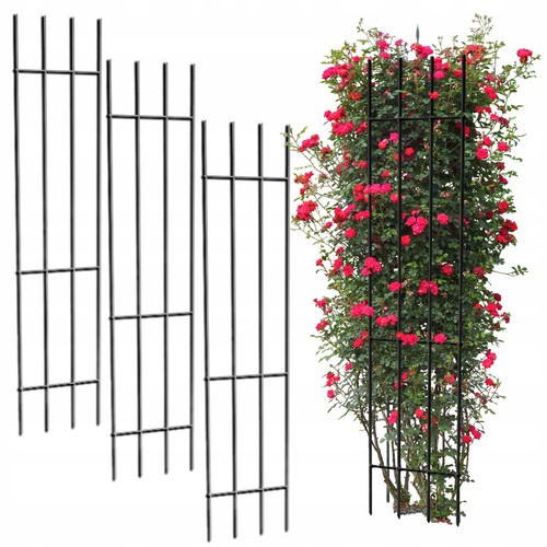 Lot grilles à roses - 3,
