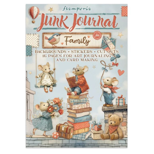 Stamperia family junk journal - family,