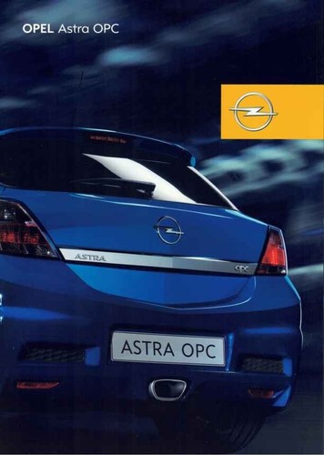 Catalogue brochure opel - brochure, astra