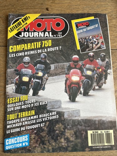Moto journal 785 yamaha 750 - 785, fz