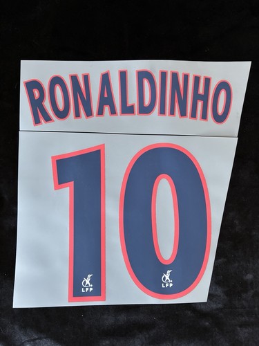 Flocage ronaldinho psg - ronaldinho,