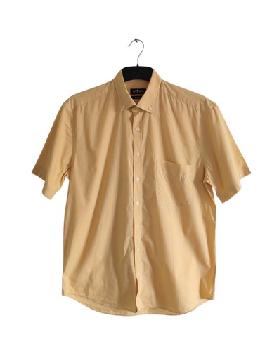 Chemise manches courtes café - courtes,