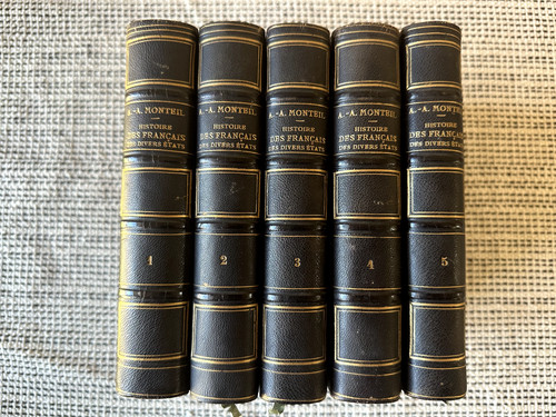 Monteil histoire des - a.,